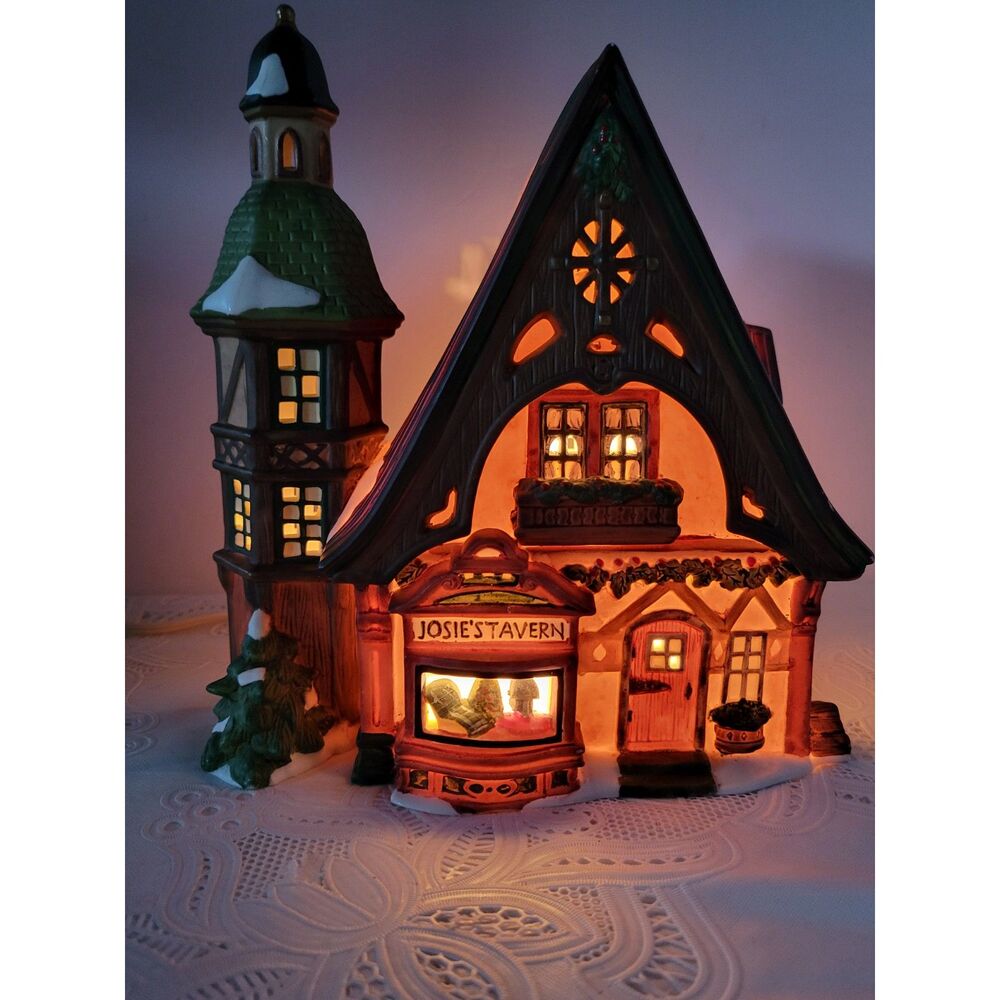 Christmas Village Josie's Tavern